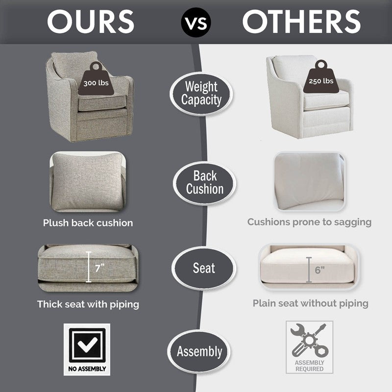 Brianne Swivel Chair - view 9