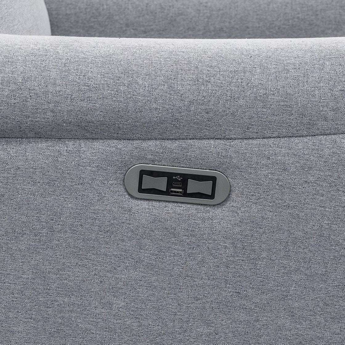 Elio Power Recliner Swivel Glider - view 7