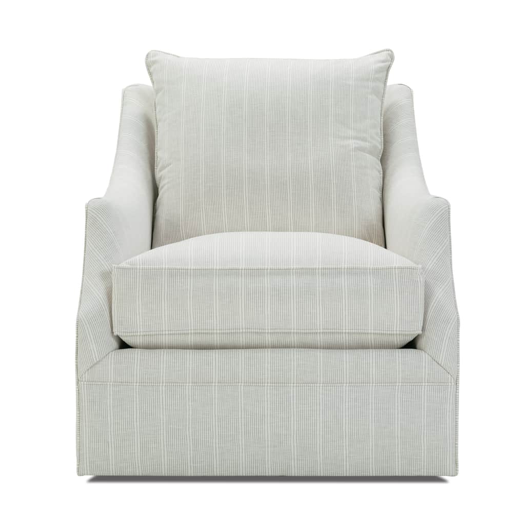Kara Swivel Glider Stripe