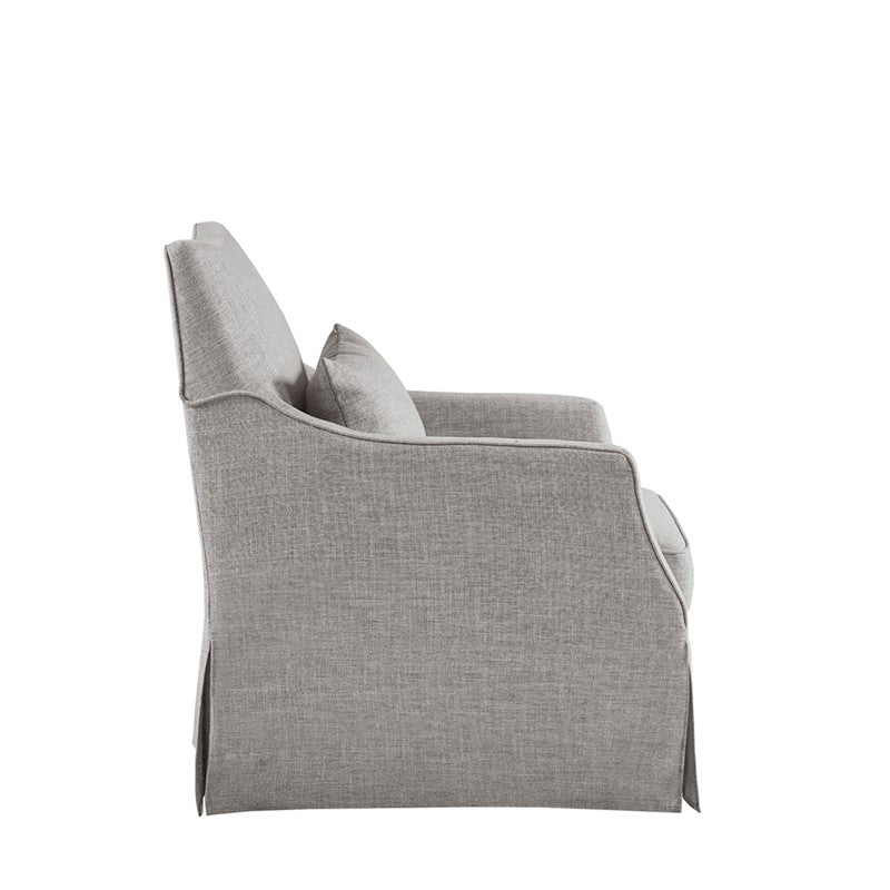 London Skirted Swivel Chair - view 5