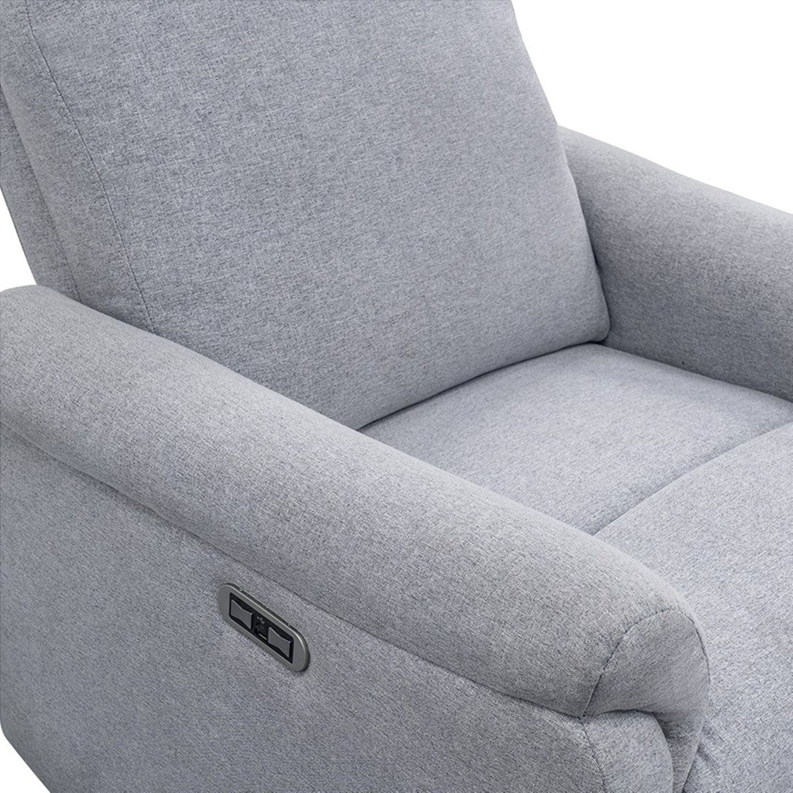 Elio Power Recliner Swivel Glider - view 6