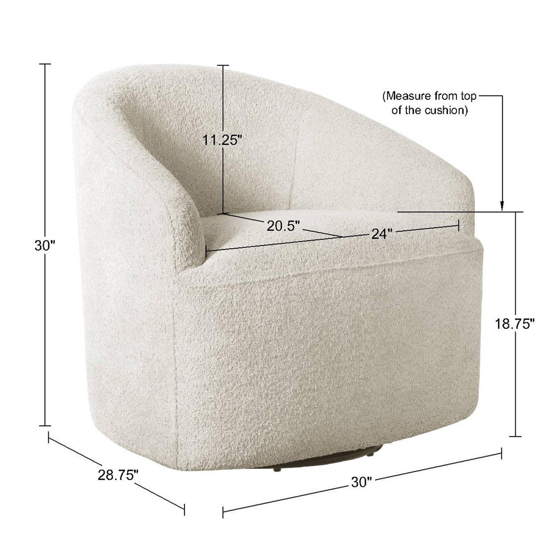 Bonn Swivel Chair - view 7