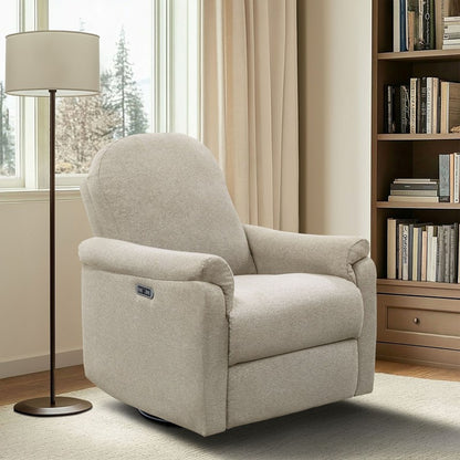 Elio Power Recliner Swivel Glider - view 13