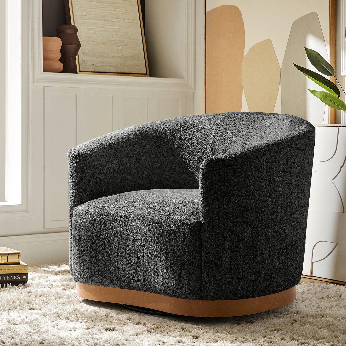 Alva Swivel Armchair