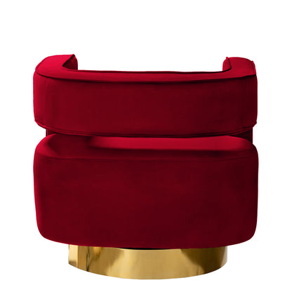 Blanca Swivel Barrel Chair