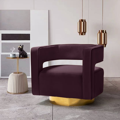Blanca Swivel Barrel Chair