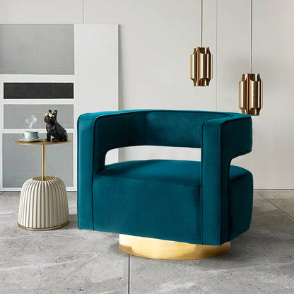 Blanca Swivel Barrel Chair