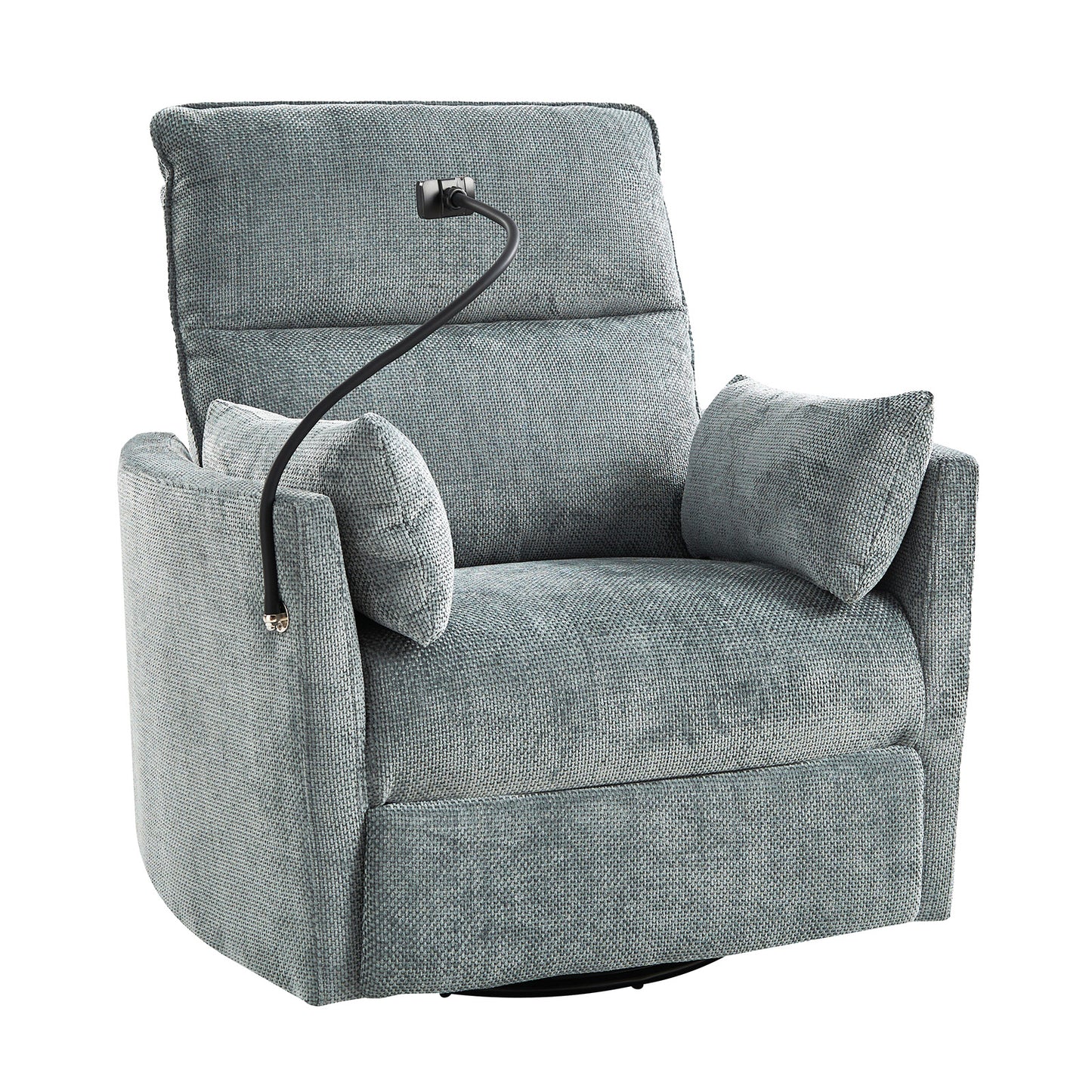 Archibald Power Rocking Swivel Nursery Recliner