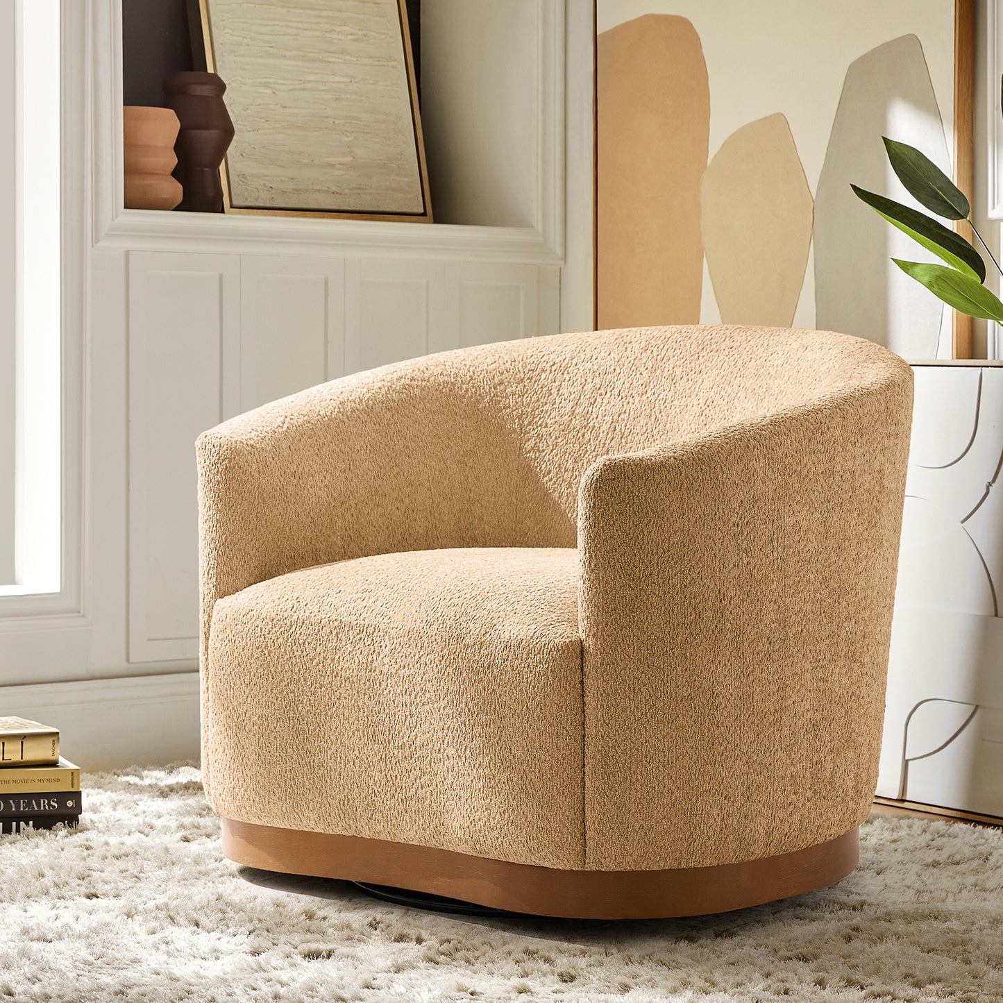 Alva Swivel Armchair