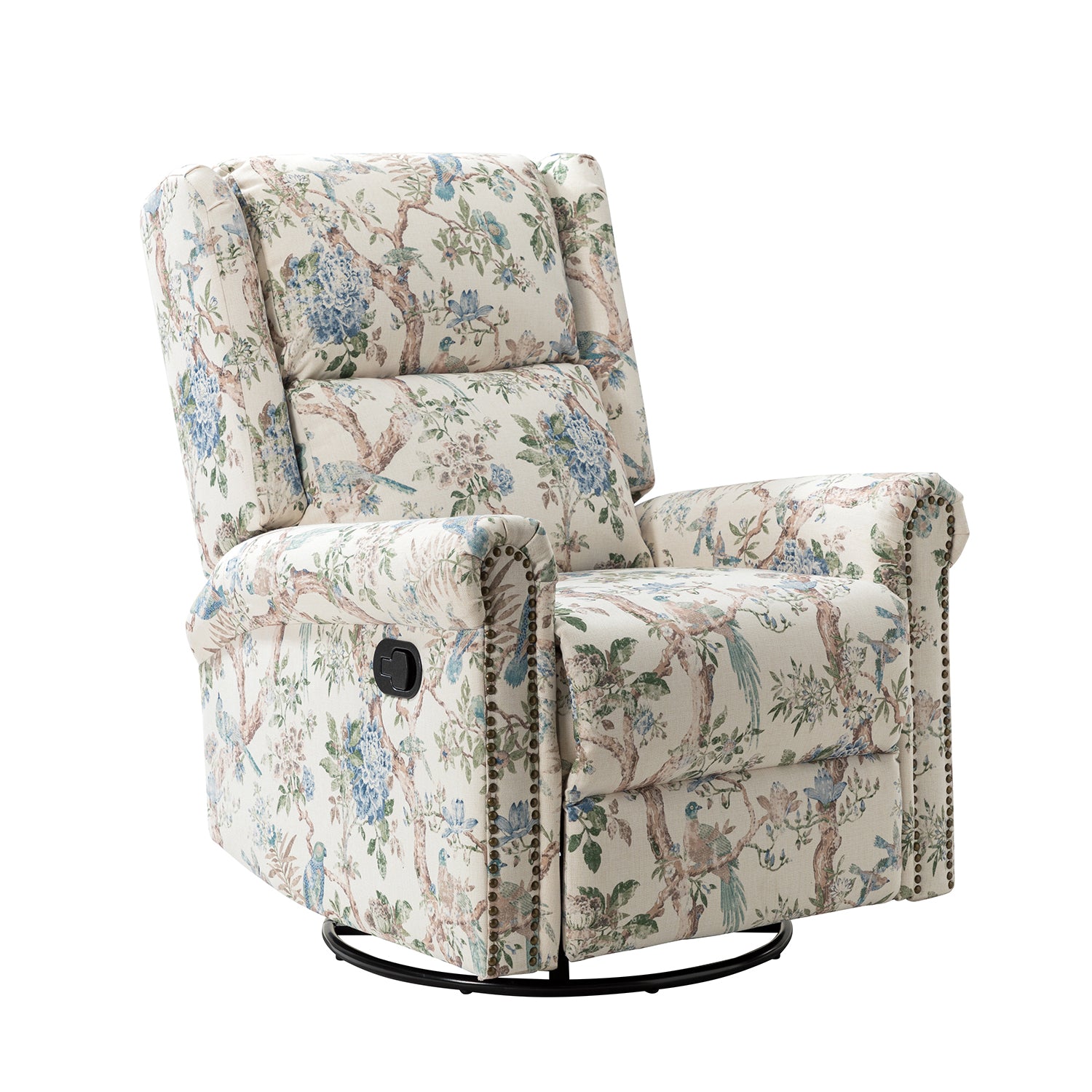 Helmut Manual Swivel Glider Recliner