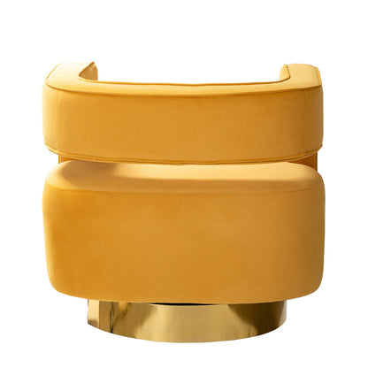 Blanca Swivel Barrel Chair