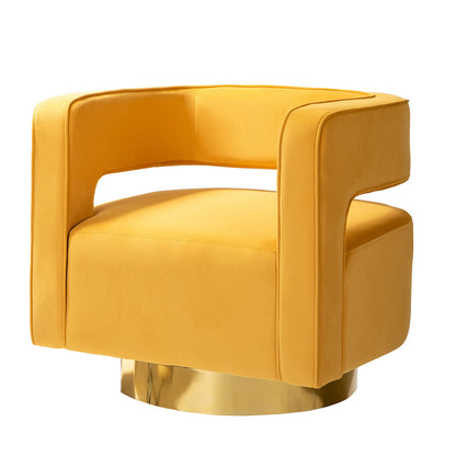 Blanca Swivel Barrel Chair