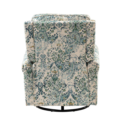 Kaspar Manual Swivel Glider Recliner
