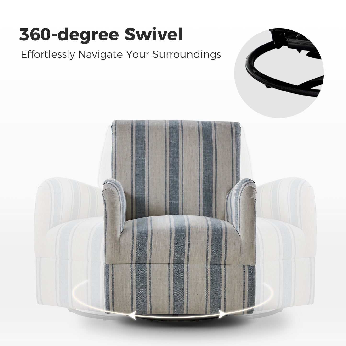 Alice Swivel Armchair