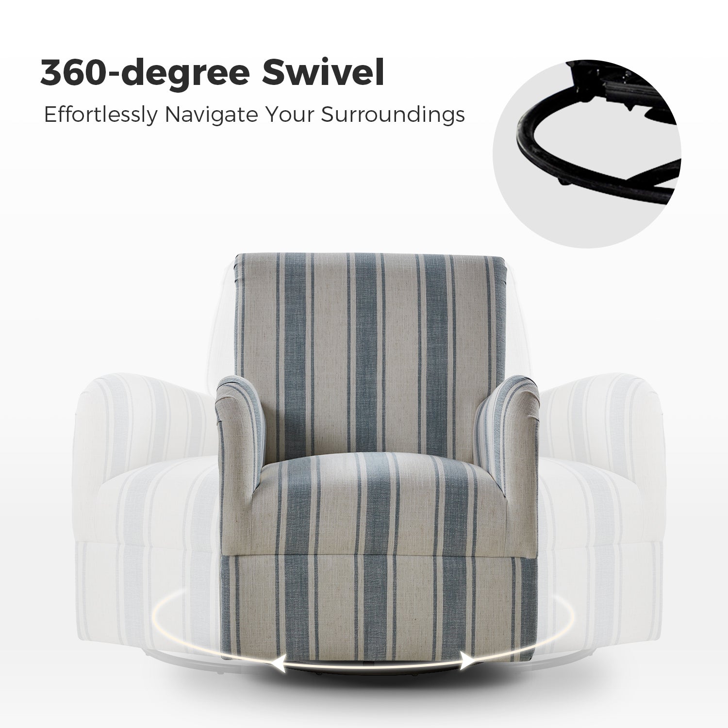 Alice Swivel Armchair
