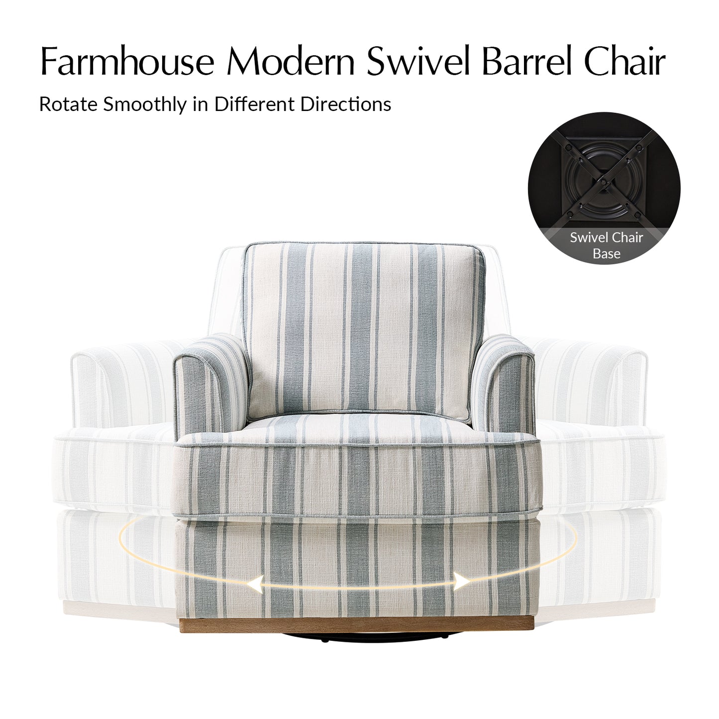 Parker Swivel Armchair