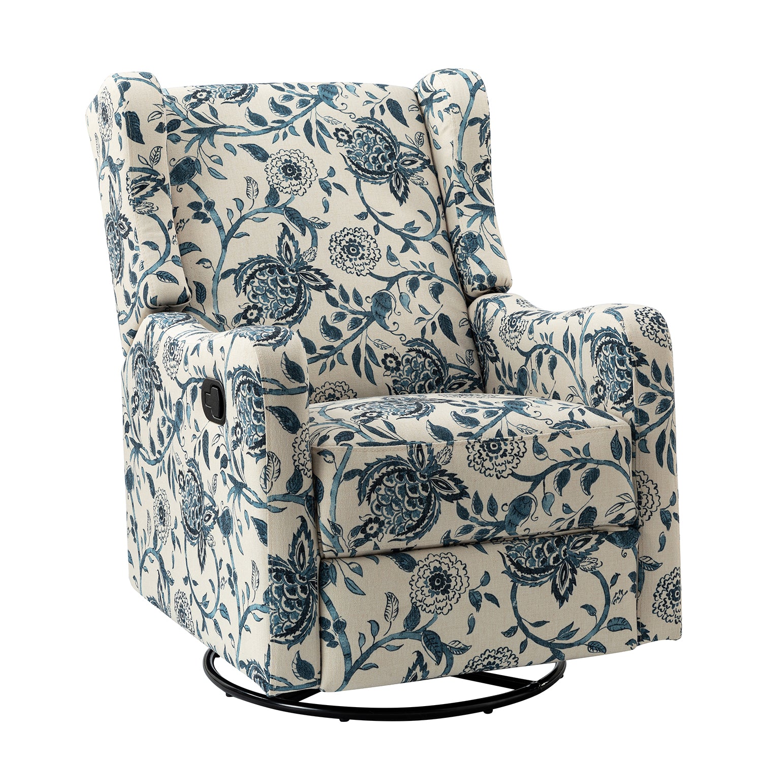 George Manual Swivel Glider Recliner