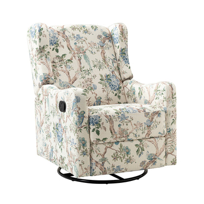 George Manual Swivel Glider Recliner