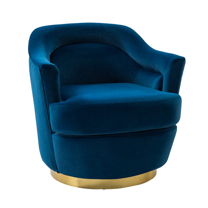 Burkhard Swivel barrel Chair