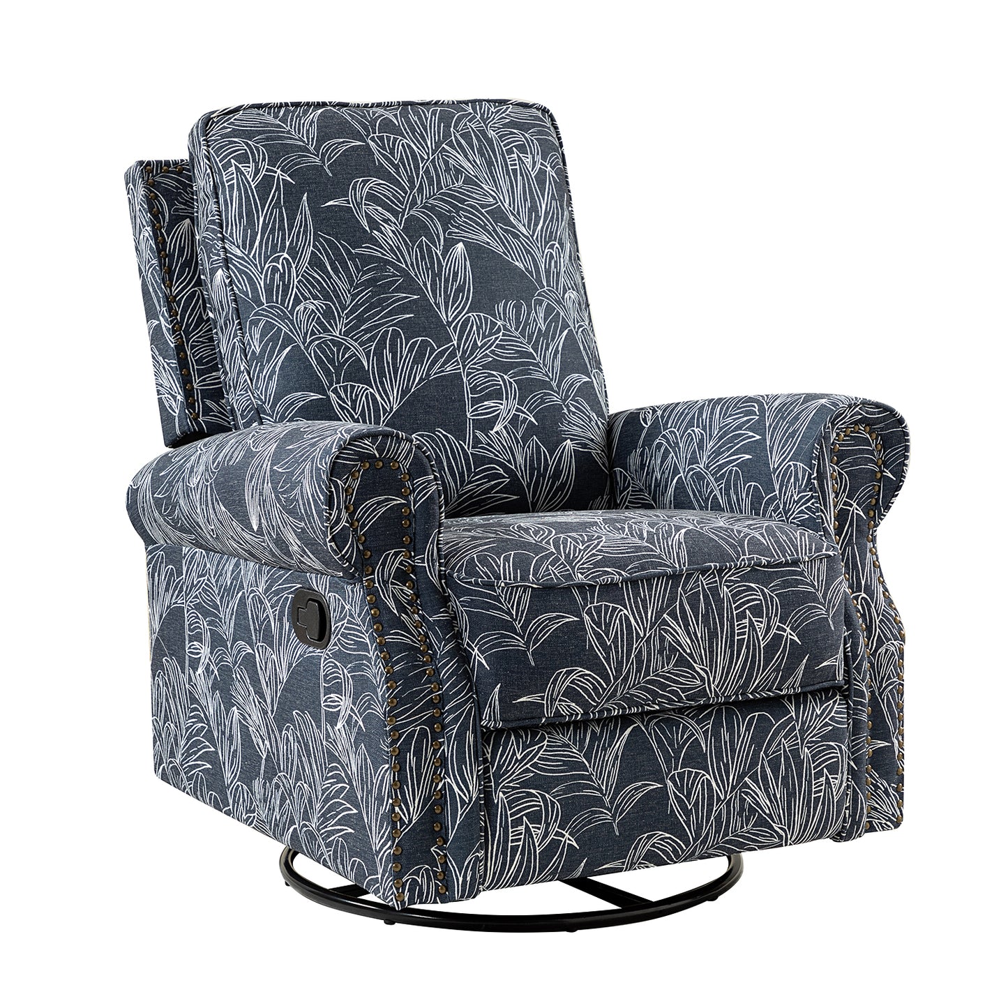 Kaspar Manual Swivel Glider Recliner