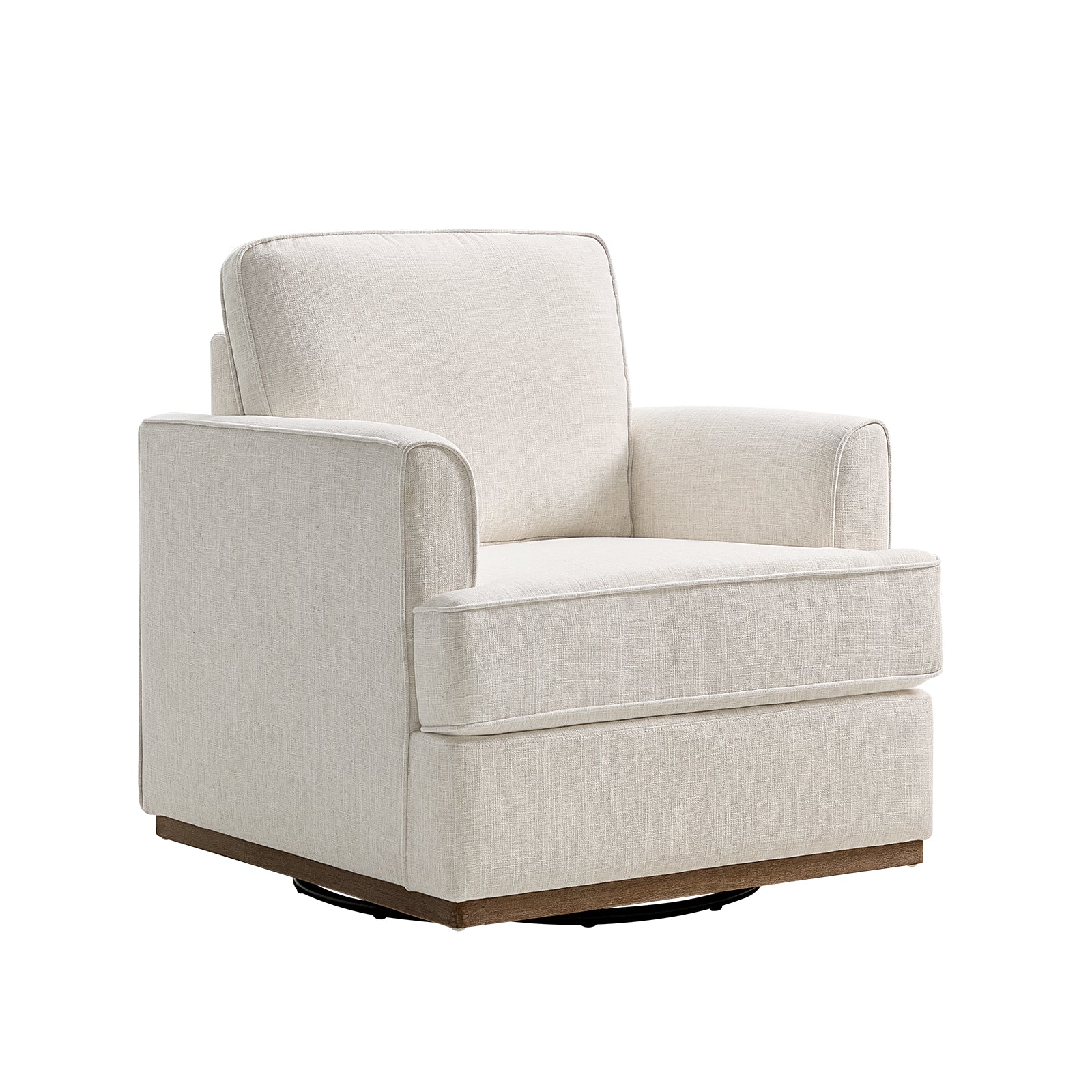 Parker Swivel Armchair in Beige