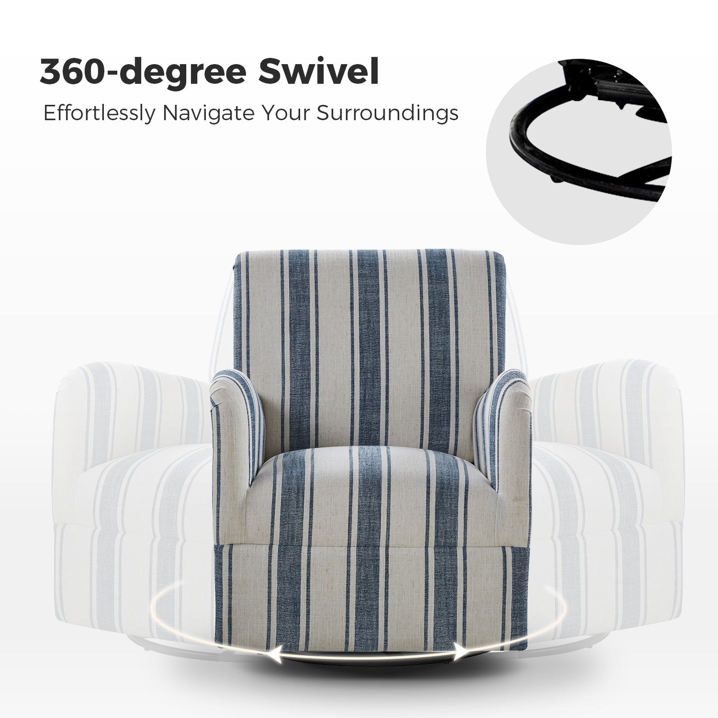 Alice Swivel Armchair