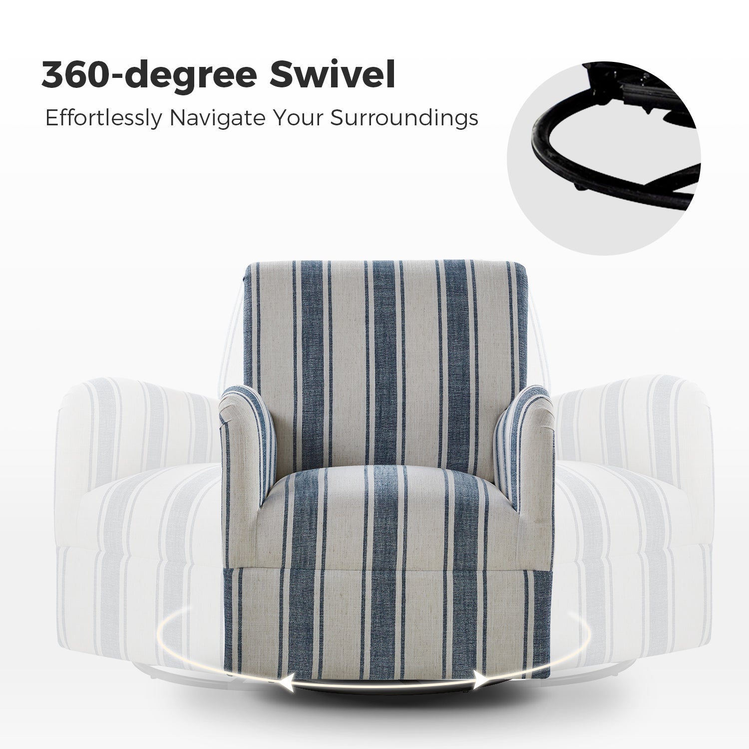 Alice Swivel Armchair
