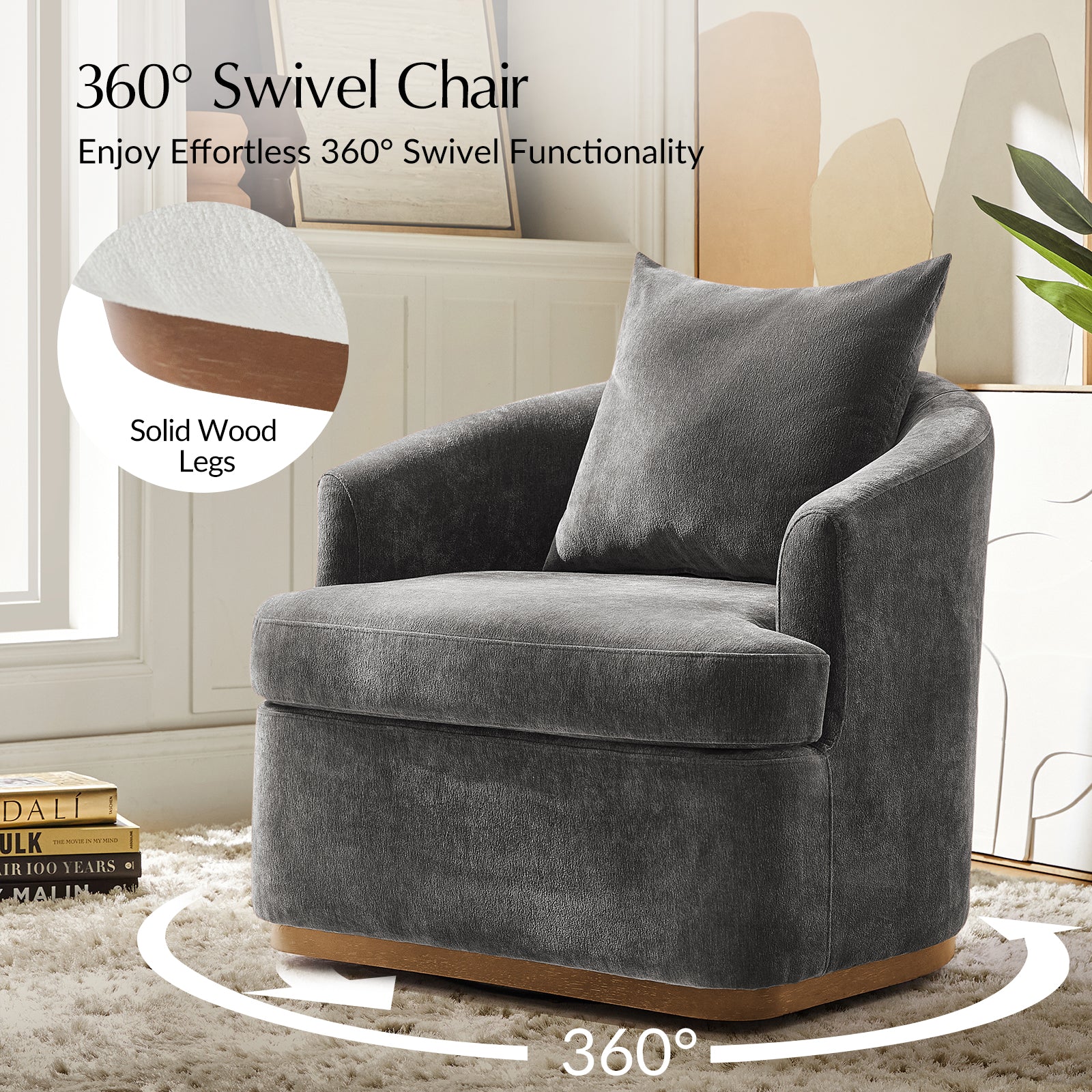 Eldora Swivel Armchair