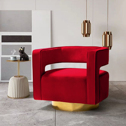 Blanca Swivel Barrel Chair