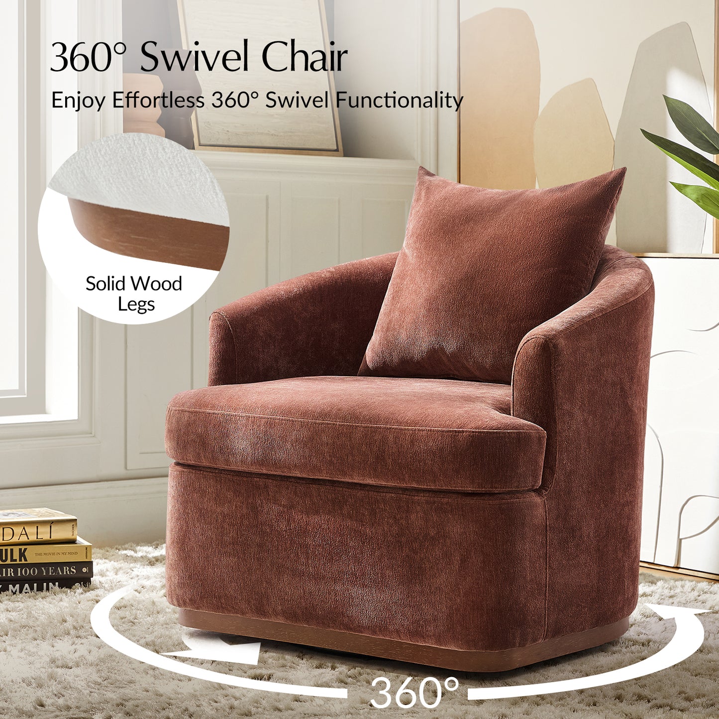 Eldora Swivel Armchair