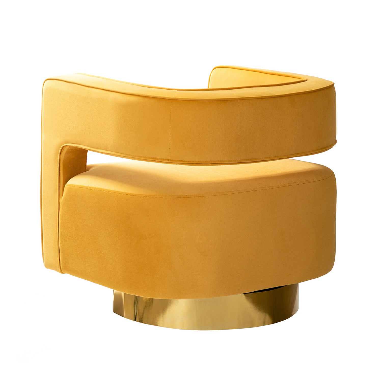Blanca Swivel Barrel Chair