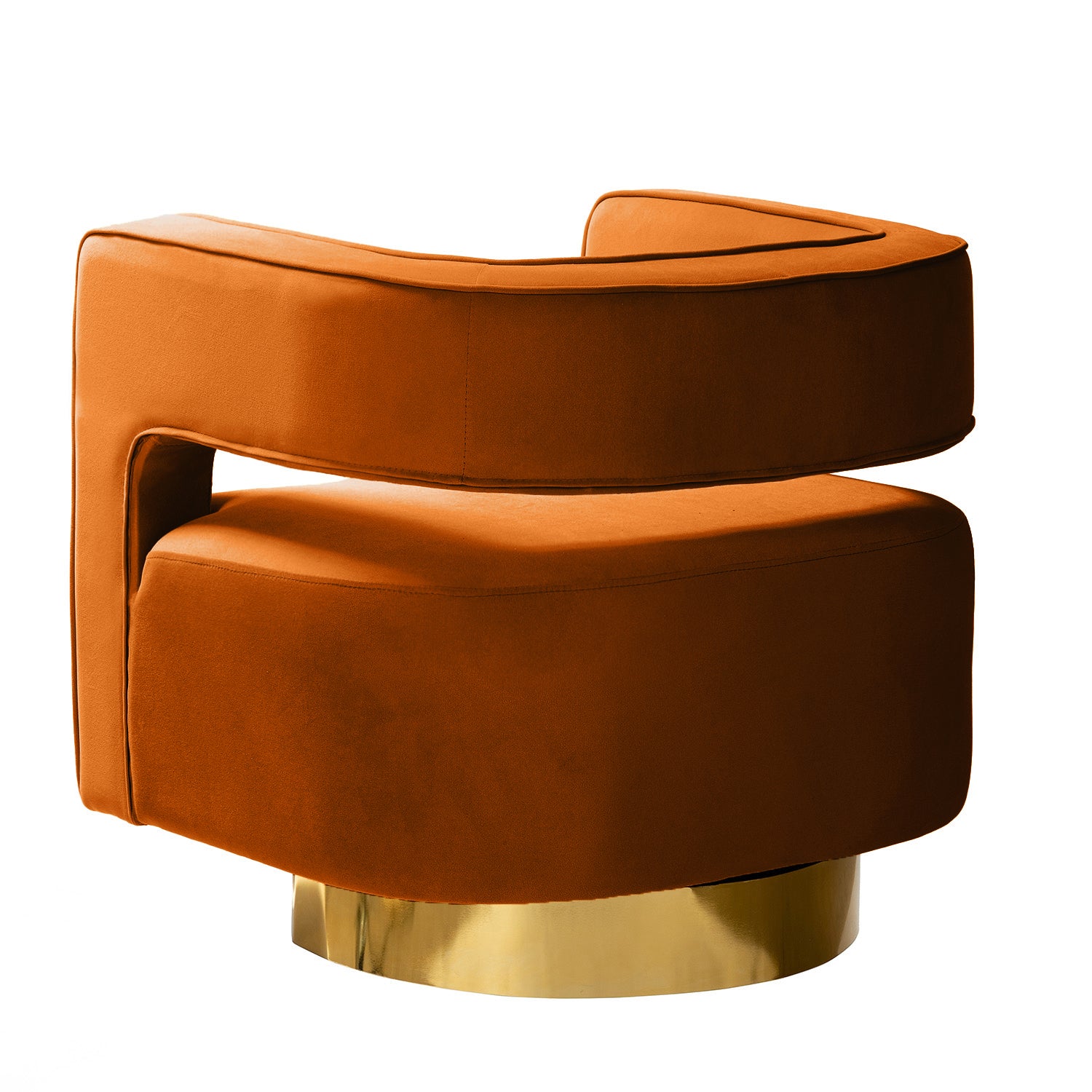 Blanca Swivel Barrel Chair