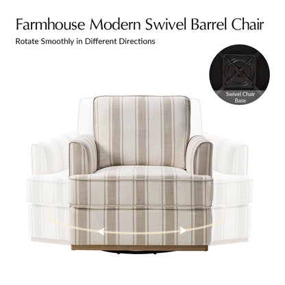Parker Swivel Armchair