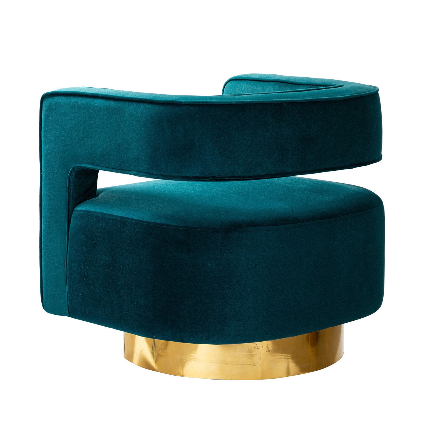 Blanca Swivel Barrel Chair