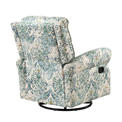 Kaspar Manual Swivel Glider Recliner