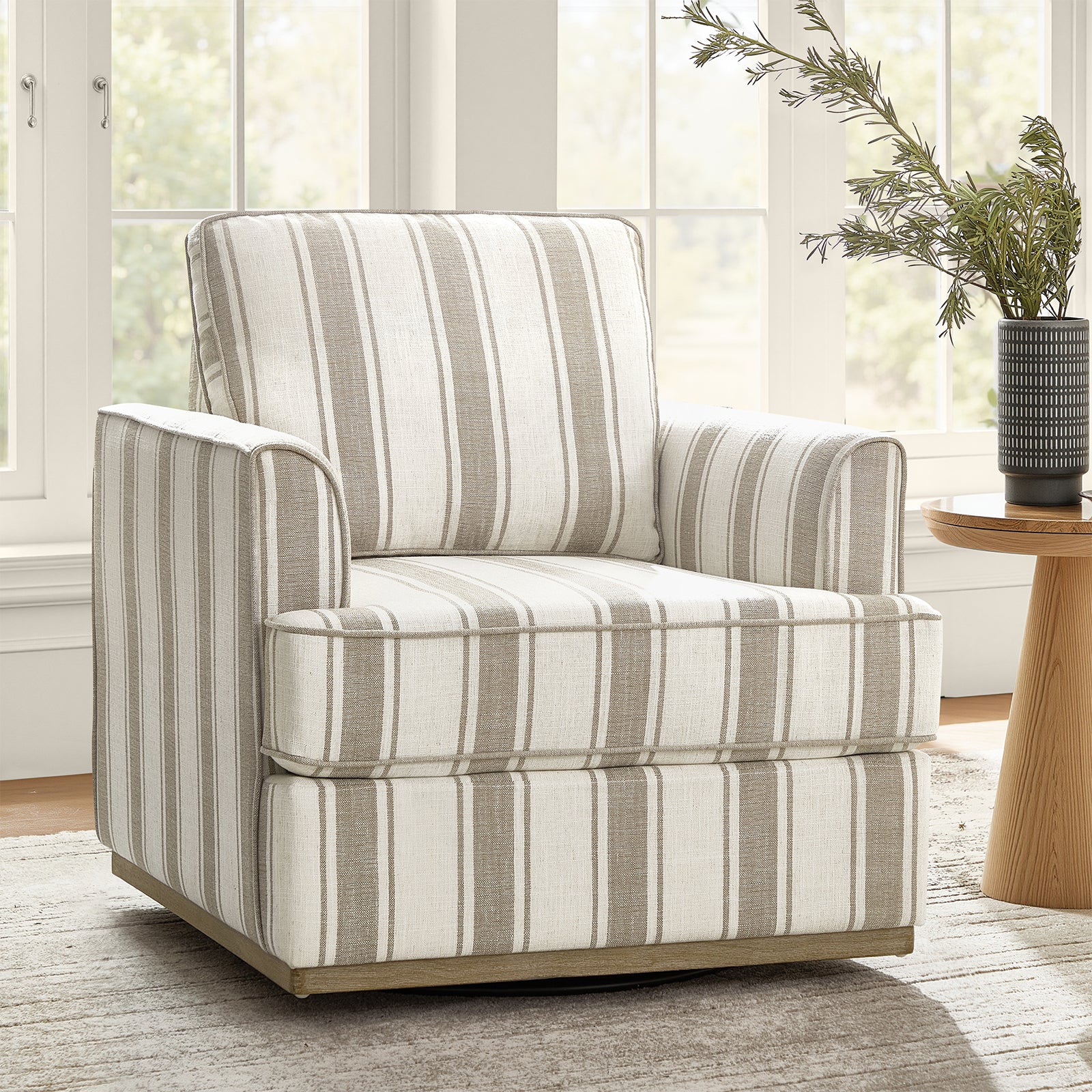 Parker Swivel Armchair