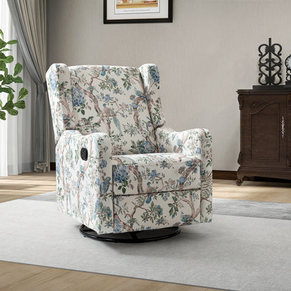 George Manual Swivel Glider Recliner