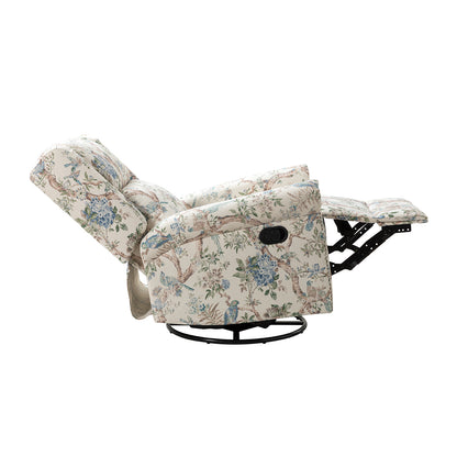 Helmut Manual Swivel Glider Recliner