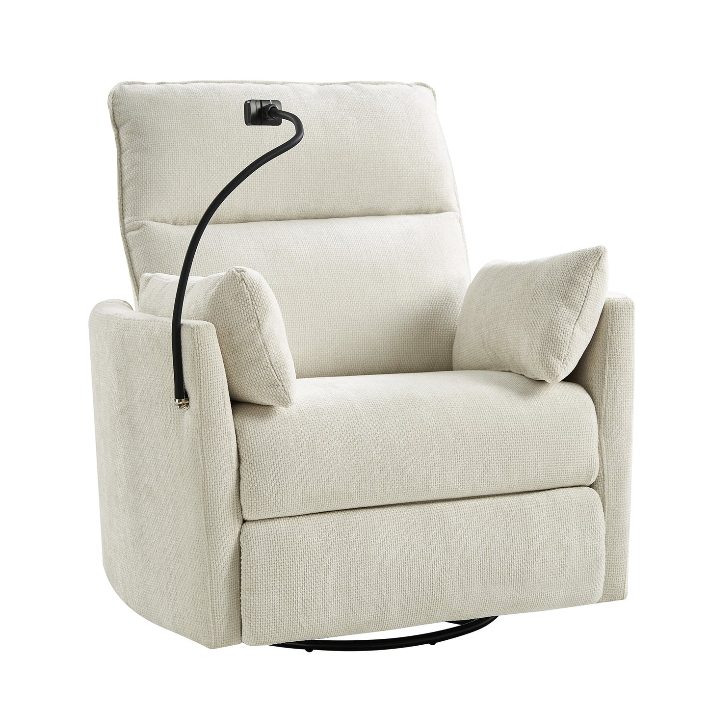 Archibald Power Rocking Swivel Nursery Recliner