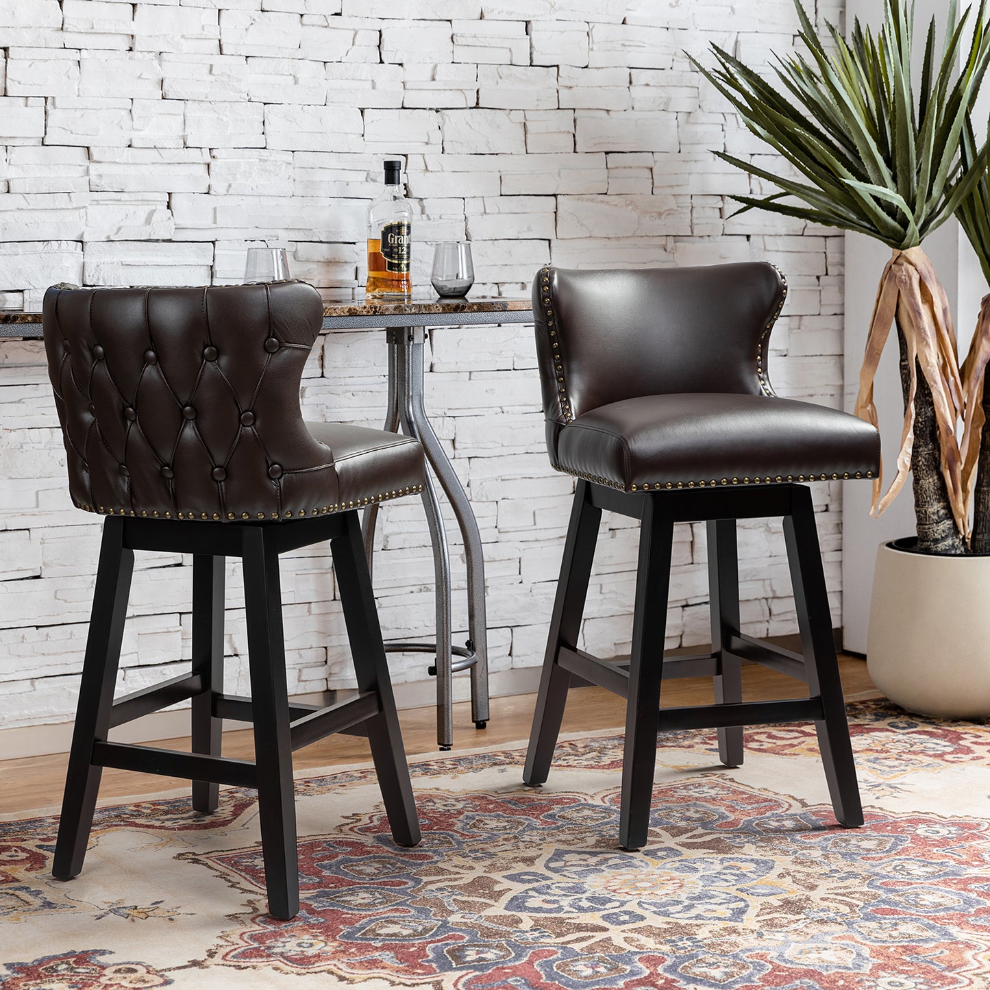 Konrad Swivel Bar & Counter Stool