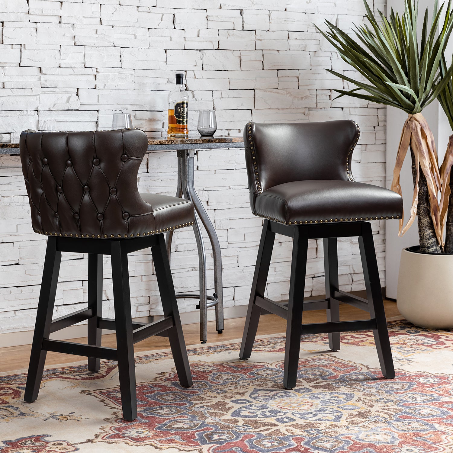 Konrad Swivel Bar & Counter Stool