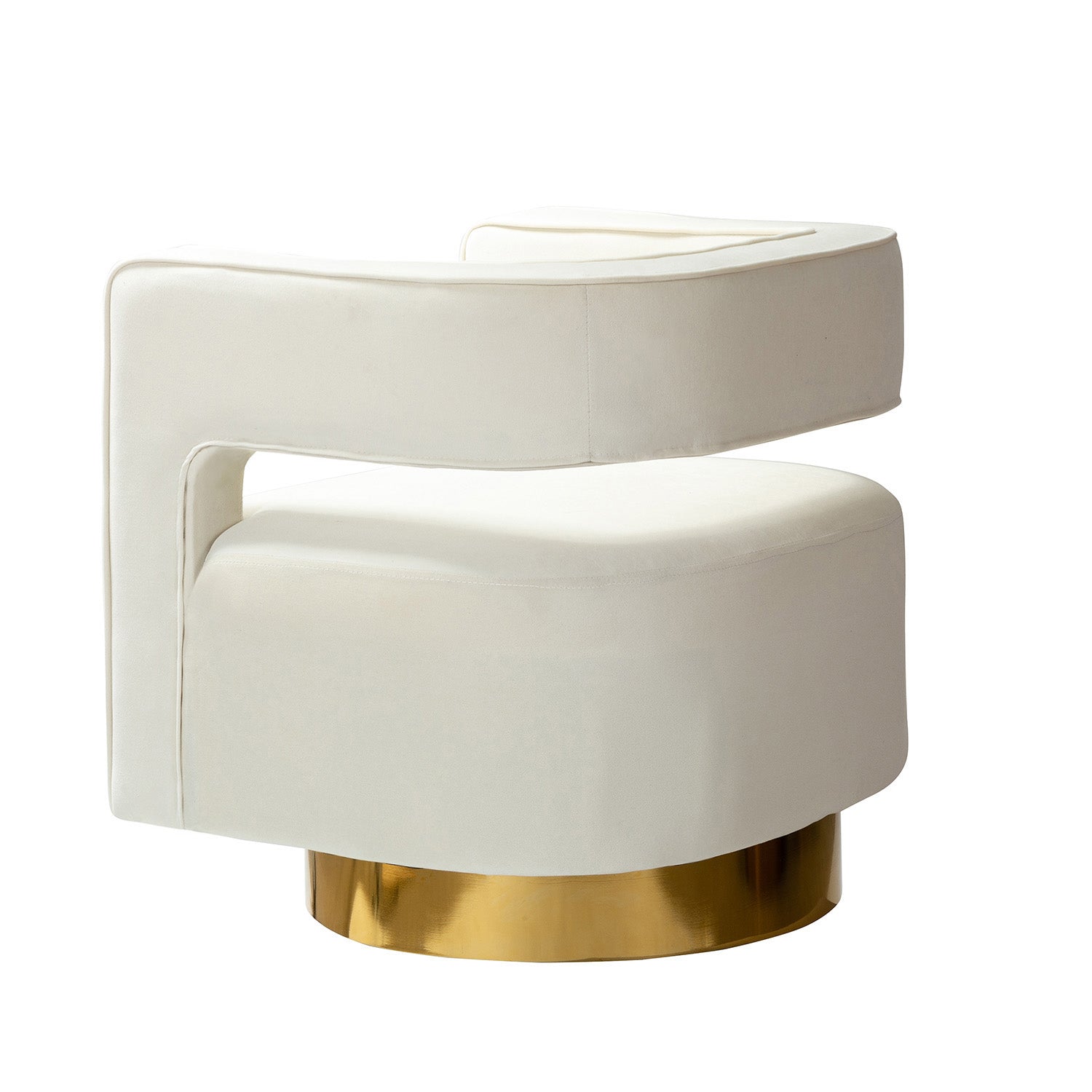 Blanca Swivel Barrel Chair
