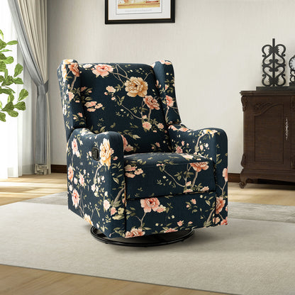 George Manual Swivel Glider Recliner