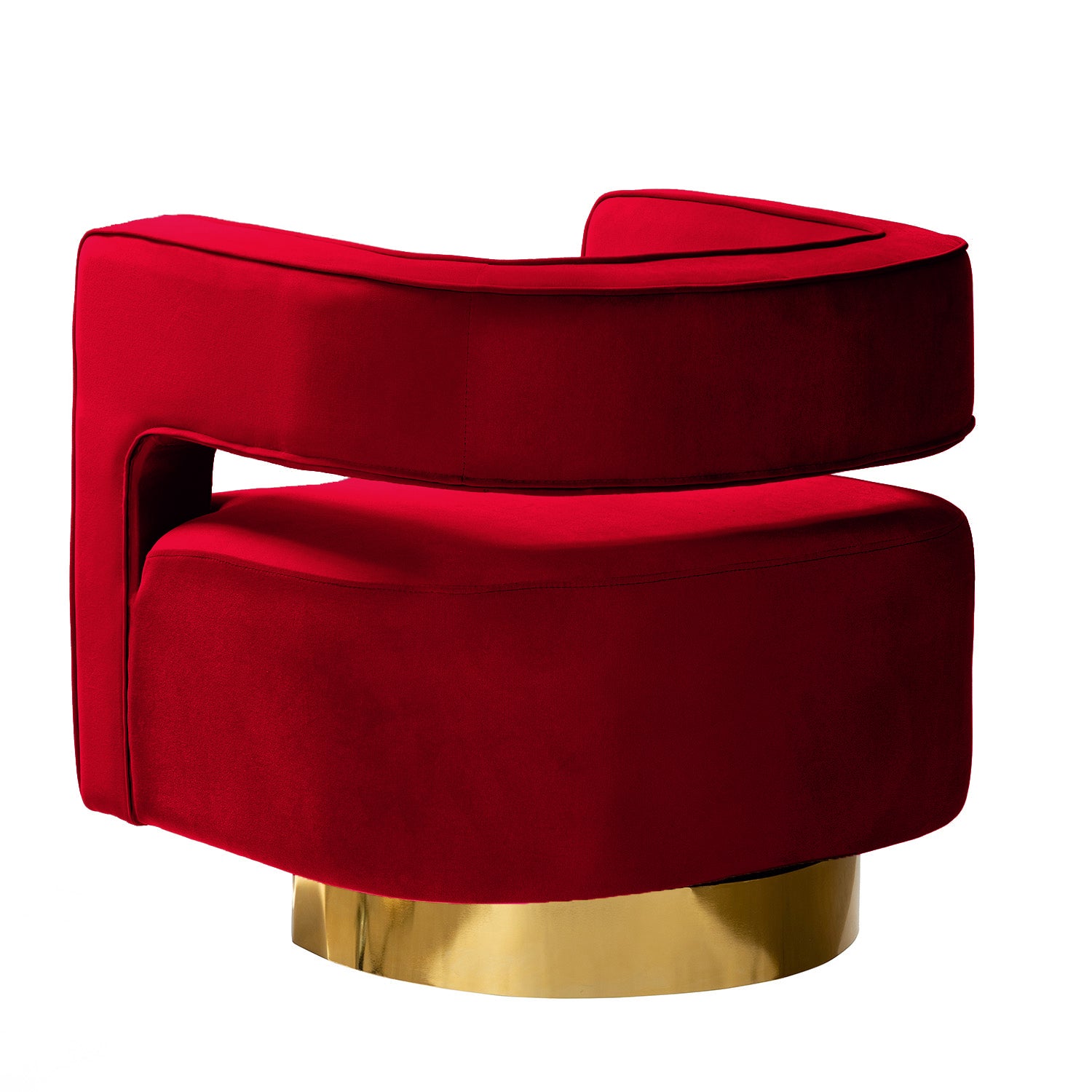 Blanca Swivel Barrel Chair