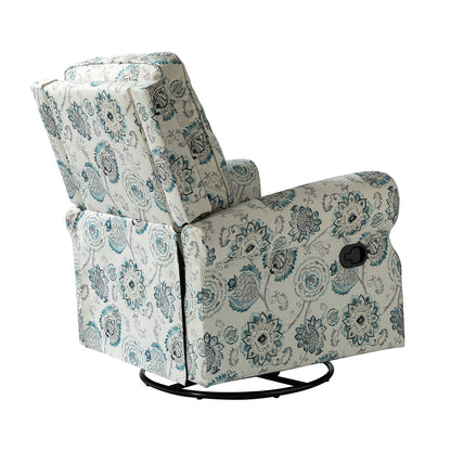 Kaspar Manual Swivel Glider Recliner