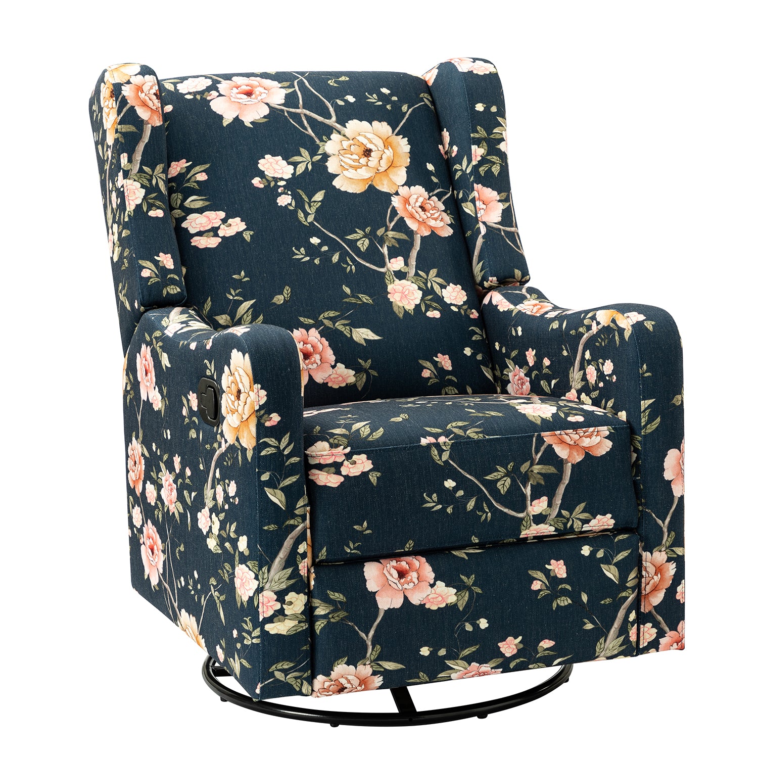 George Manual Swivel Glider Recliner
