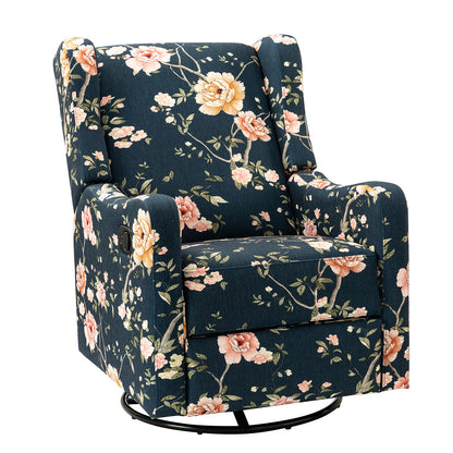 George Manual Swivel Glider Recliner