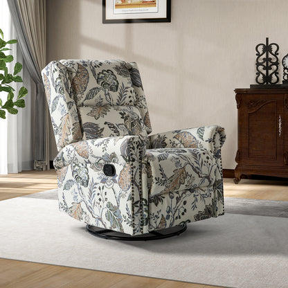 Helmut Manual Swivel Glider Recliner