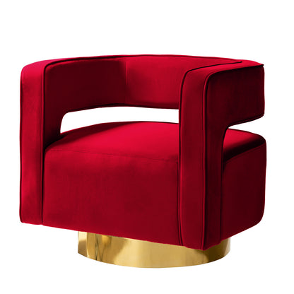 Blanca Swivel Barrel Chair