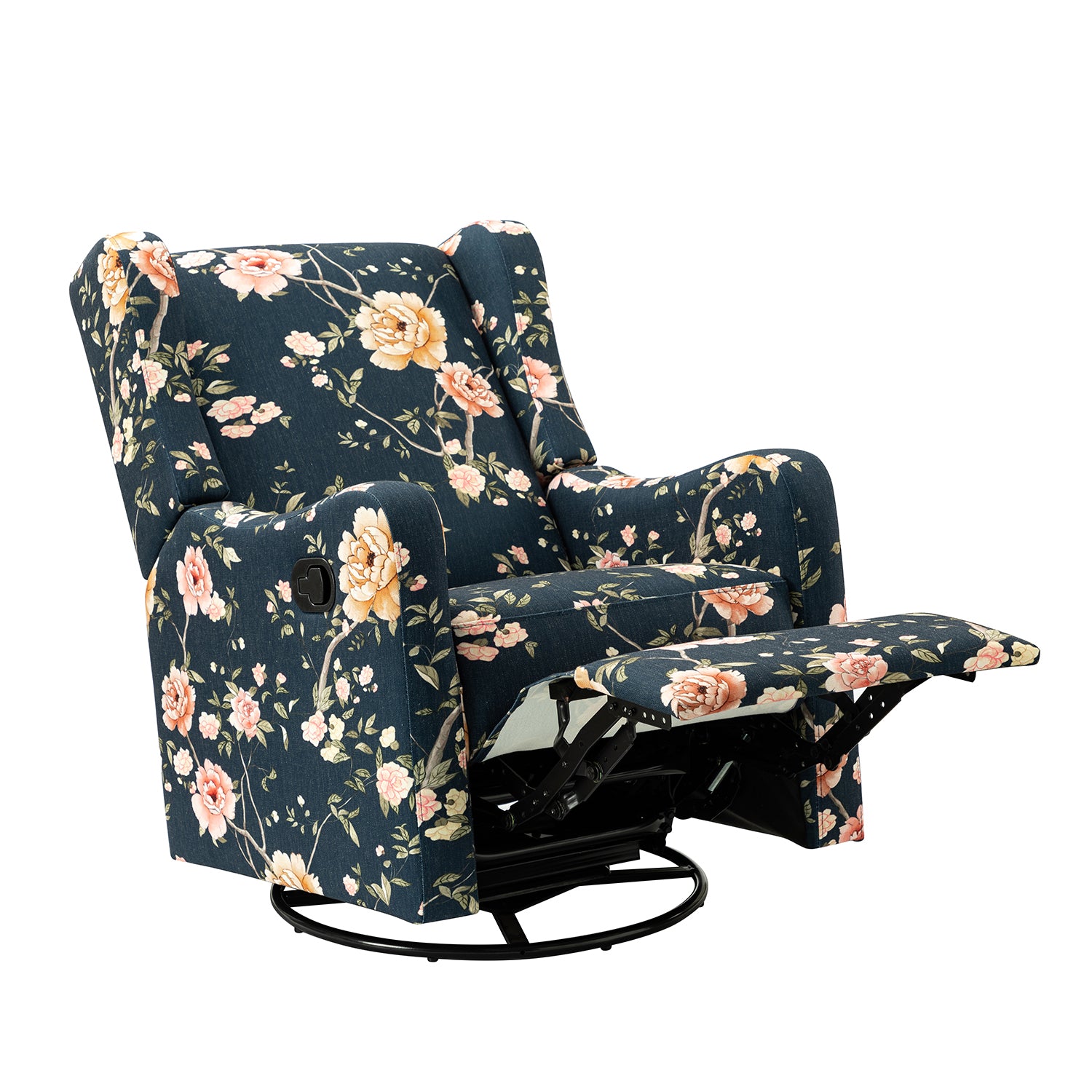 George Manual Swivel Glider Recliner